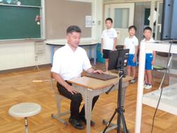 1学期終業式の様子