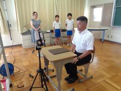 1学期終業式の様子