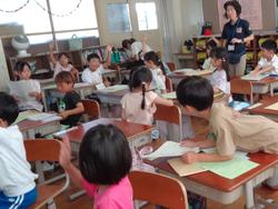1年生 始業式後の学級活動