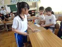 3年生 始業式後の学級活動