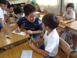 3年生 始業式後の学級活動