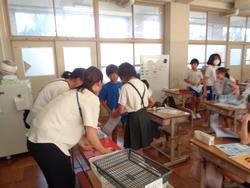 4年生 始業式後の学級活動