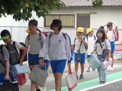 登校の様子