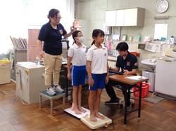 5年生発育測定