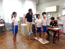 5年生発育測定