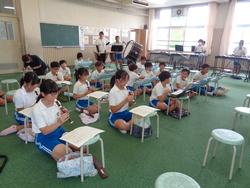 5年生音楽の練習