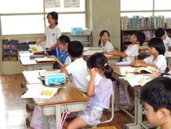 2年生国語の授業