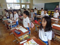 1年生算数の授業