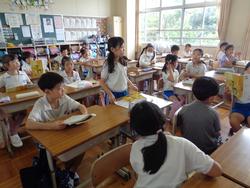 2年生国語の授業