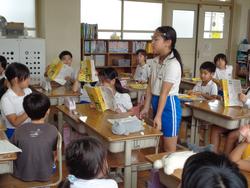 2年生国語の授業