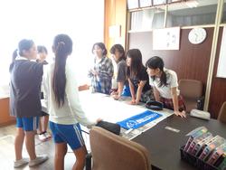 ACNゴルフ大会ののぼり作り