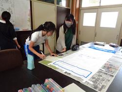 ACNゴルフ大会ののぼり作り