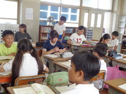 6年生国語の授業
