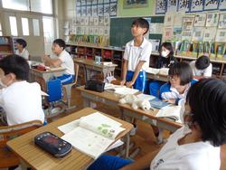 6年生国語の授業