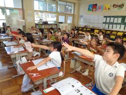 1年生国語の授業