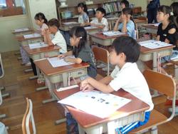 1年生国語の授業