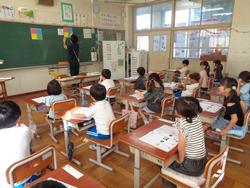 1年生国語の授業