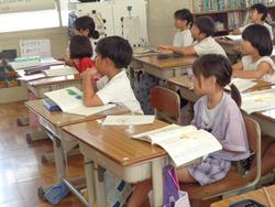 2年生国語の授業