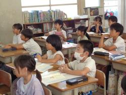 2年生国語の授業