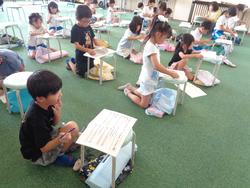 1年生音楽の授業