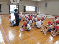 3年生体育の授業