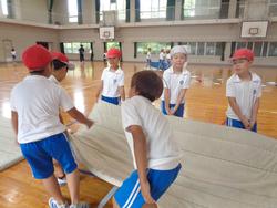 3年生体育の授業