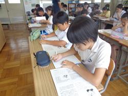 6年生道徳の授業
