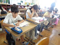 6年生道徳の授業