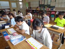4年生国語の授業