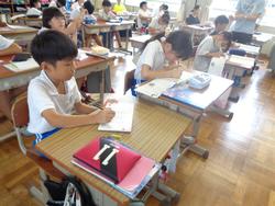 4年生国語の授業