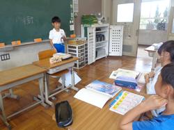4年生国語の授業