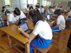 6年生図工の授業