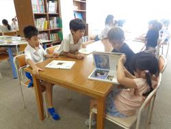 1年生図書の時間