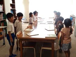 1年生図書の時間