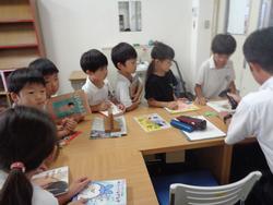 1年生図書の時間
