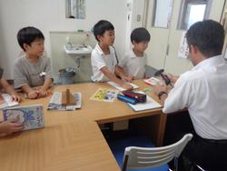 1年生図書の時間
