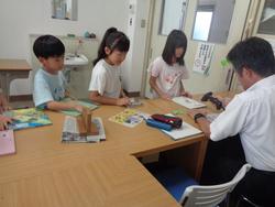 1年生図書の時間