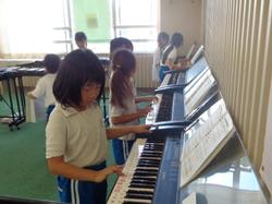 2年生音楽の授業