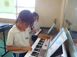 2年生音楽の授業