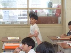 1年生国語の授業