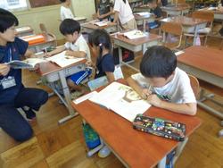 1年生国語の授業