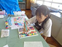 3年生図工の授業