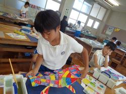 3年生図工の授業