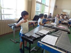2年生音楽の授業