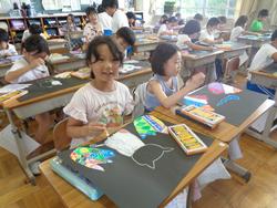 2年生図工の授業