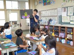 2年生図工の授業