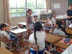 2年生国語の授業
