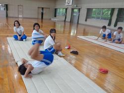 6年生体育の授業