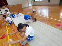 6年生体育の授業