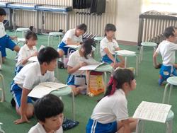 4年生音楽の授業